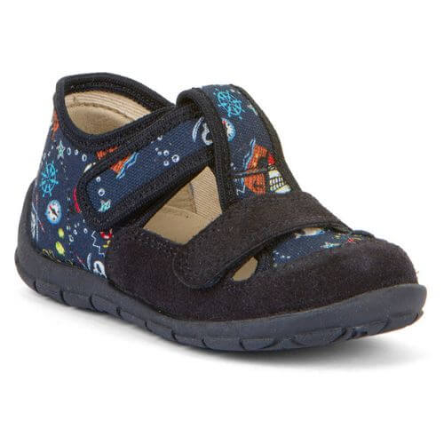 Pantofi copii baieti din textil Froddo, Albastru – G1700412-1
