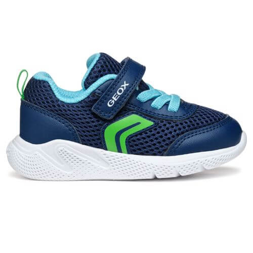 Pantofi copii baieti din textil Geox, Albastru – B454UC_01454_CF43U