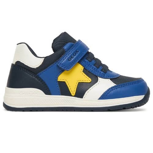 Pantofi copii baieti din textil Geox, Albastru – B560RA-054FU-C0657