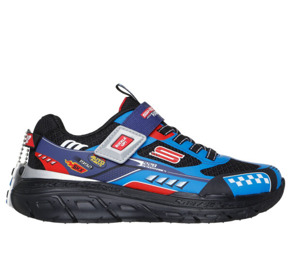 Pantofi copii baieti din textil Skechers, Albastru – 402303-BLRD