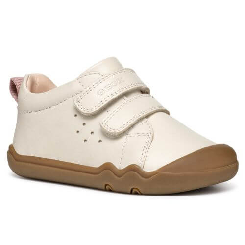 Pantofi copii fete Barefoot din piele Geox, Crem – B4663A_00085_C1058 Pantofi copii fete Barefoot din piele Geox, Crem – B4663A_00085_C1058