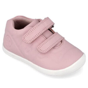 Pantofi copii fete calapod lat din piele Biomecanics, Roz – 241160-G032