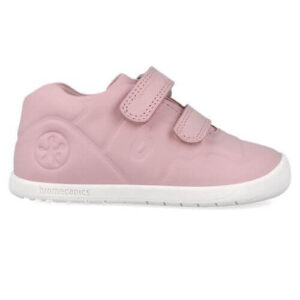 Pantofi copii fete calapod lat din piele Biomecanics, Roz – 241160-G032