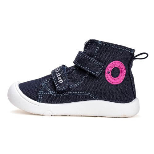Pantofi copii fete din canvas DD Step, Albastru – C100-52503A