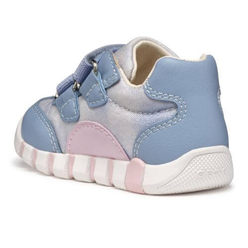 Pantofi copii fete din material sintetic Geox, Albastru – B3558A_0AS54_C4YE8