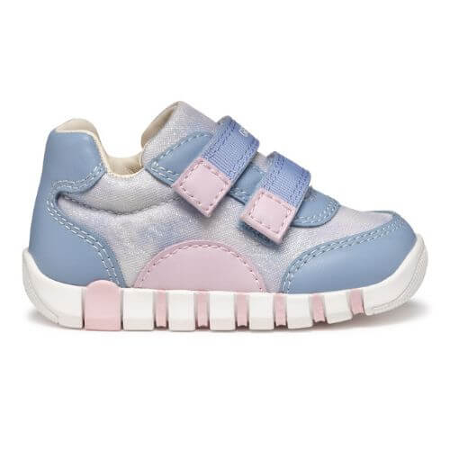 Pantofi copii fete din material sintetic Geox, Albastru – B3558A_0AS54_C4YE8