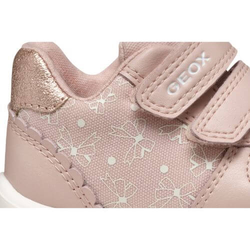 Pantofi copii fete din material textil Geox, Roz – B556DA-0AW54-C8172