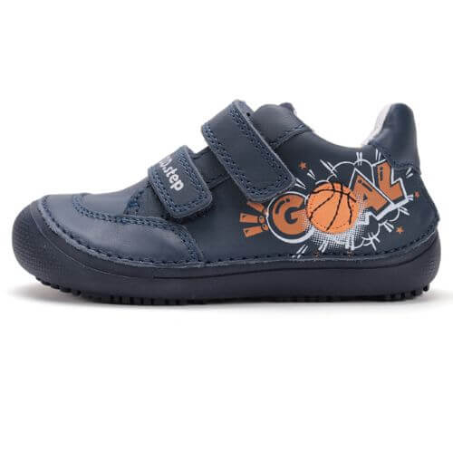 Pantofi copii baieti din piele Barefoot DD Step, Albastru – S063-52747 Pantofi copii baieti din piele Barefoot DD Step, Albastru – S063-52747