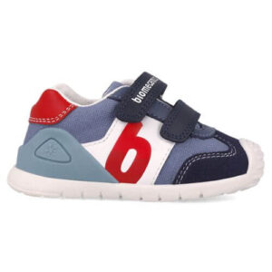 Pantofi copii baieti din piele Biomecanics, Albastru – 252119-A556