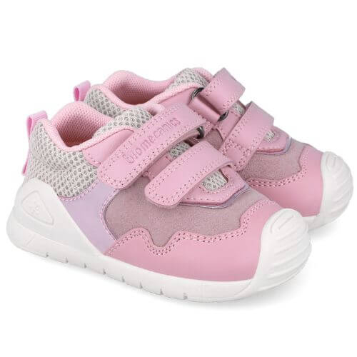 Pantofi copii fete din piele Biomecanics, Roz – 251110-B391 Pantofi copii fete din piele Biomecanics, Roz – 251110-B391