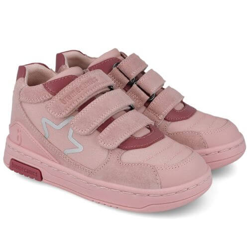 Pantofi copii fete din piele Biomecanics, Roz – 251225-B193 Pantofi copii fete din piele Biomecanics, Roz – 251225-B193