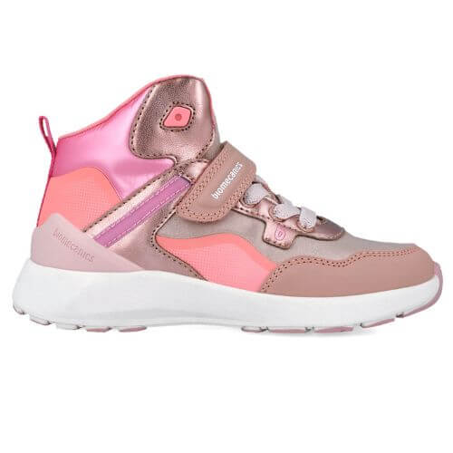 Pantofi copii fete din piele Biomecanics, Roz – 251278-C032