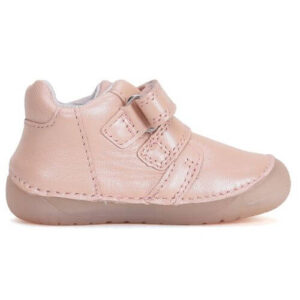 Pantofi copii fete din piele DD Step, Roz – S070-51171