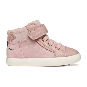 Pantofi copii fete din piele Geox Gisli Roz – B661MA_022BC_C8014