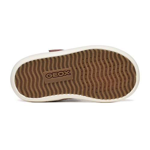 Pantofi copii fete din piele Geox Gisli Roz – B661MA_022BC_C8014