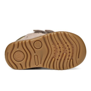 Pantofi copii fete din piele Geox Macchia, Bej – B164PC_0BSNF_C5005