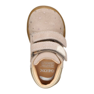 Pantofi copii fete din piele Geox Macchia, Bej – B164PC_0BSNF_C5005
