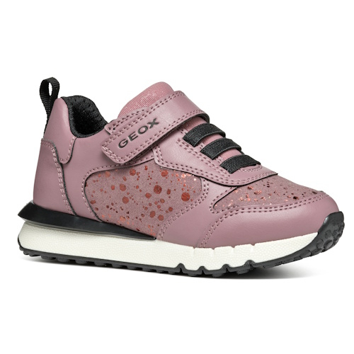 Pantofi copii fete din piele Geox Fastics, Roz – J46GZB_0BCBL_C8006