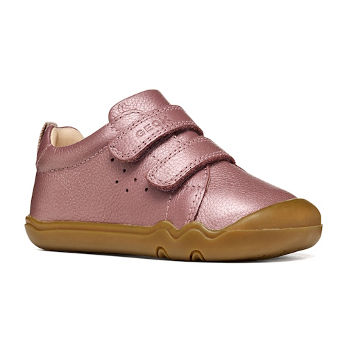Pantofi copii fete din piele Geox Steppieup, Roz – B4663A_000AK_C8007