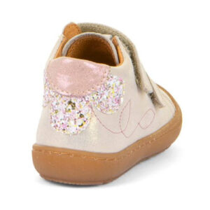 Pantofi copii fete din piele naturala Froddo, Roz – G2130343-4