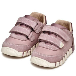 Pantofi copii fete din piele naturala Geox, Roz – B5658C_08522_C8056