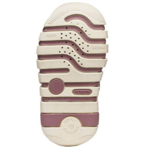 Pantofi copii fete din piele naturala Geox, Roz – B5658C_08522_C8056