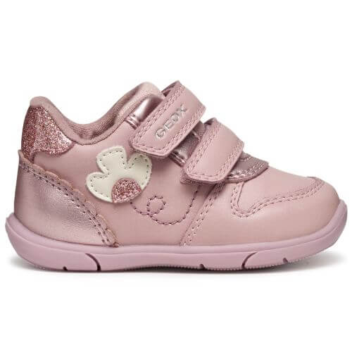 Pantofi copii fete din material sintetic Geox, Roz – B566DC_054AJ_C8014