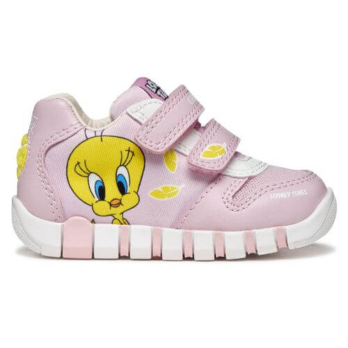 Pantofi copii fete Geox personaj Tweety, Roz – B6558B-011BC-C8004
