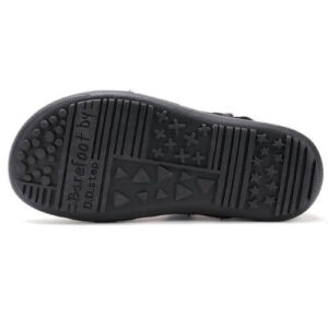 Pantofi copii fete din piele, Negru – H063-52822A