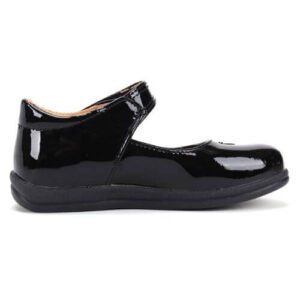 Pantofi copii fete din piele, Negru – H072-52636