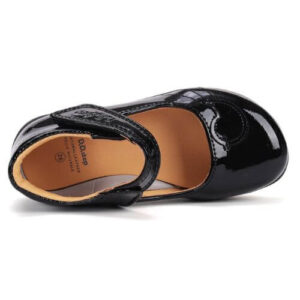 Pantofi copii fete din piele, Negru – H072-52636