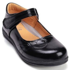 Pantofi copii fete din piele, Negru – H072-52636