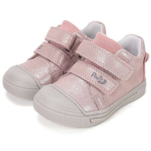 Pantofi copii fete din piele Ponte, Roz – DA03-6-1724C