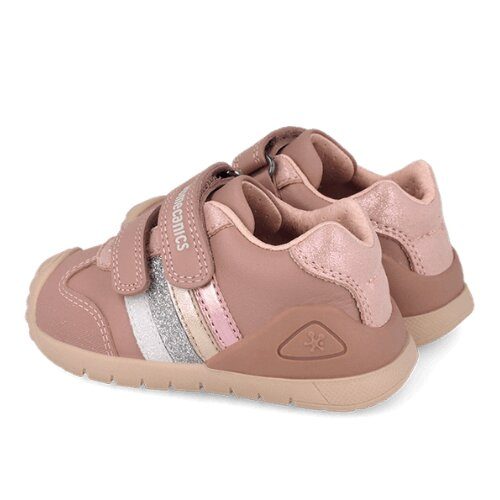 Pantofi copii Fete din piele, Roz Prafuit, Biomecanics – 261131-D159
