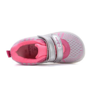 Pantofi copii fete din textil DD Step, Gri – F093-51399E