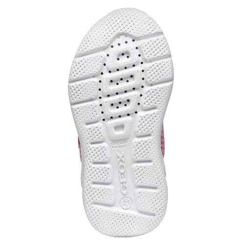 Pantofi copii fete din textil Geox, Roz – B454TD-01454-CE83B
