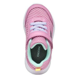 Pantofi copii fete din textil Geox, Roz – B454TD-01454-CE83B