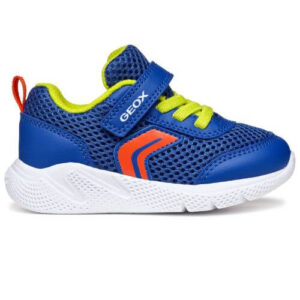 Pantofi copii baieti din textil Geox, Albastru – B454UC_01454_C0833