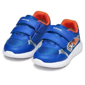 Pantofi copii baieti din textil Geox, Albastru – B554UB_01454_C0685