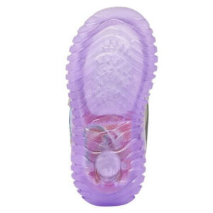 Pantofi copii fete Stitch cu LED Geox, Gri – B6561C-0AJAS-C1316