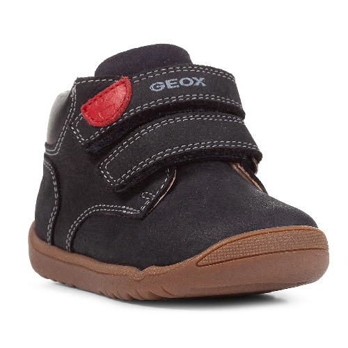 Ghete copii baieti din piele Geox, Albastru – B164NC_03285_C4002