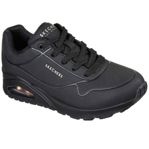 Pantofi Skechers Uno – Stand on Air, Negru – 73690-BBK