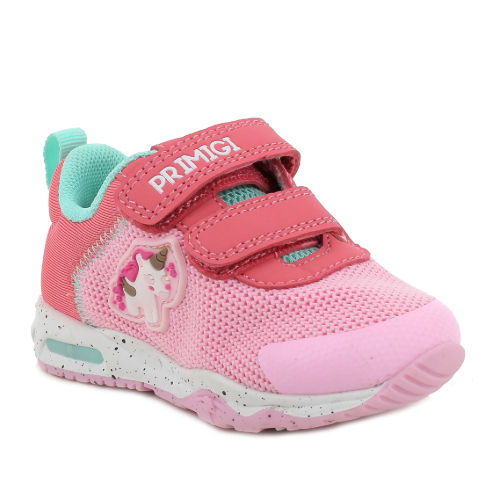 Pantofi copii fete cu LED din textil Primigi, Roz – 7950500 Pantofi copii fete cu LED din textil Primigi, Roz – 7950500