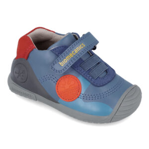 Pantofi copii baieti din piele Biomecanics, Albastru – 241123-A556