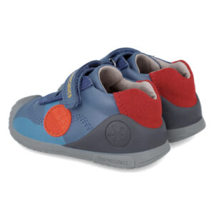 Pantofi copii baieti din piele Biomecanics, Albastru – 241123-A556