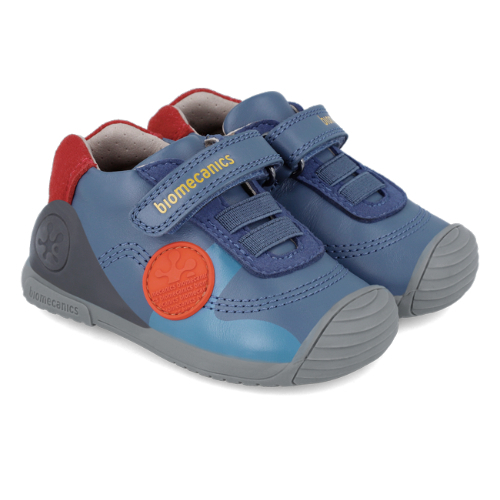 Pantofi copii baieti din piele Biomecanics, Albastru – 241123-A556 Pantofi copii baieti din piele Biomecanics, Albastru – 241123-A556