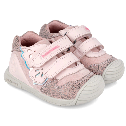 Pantofi copii fete din piele Biomecanics, Roz – 241108-C779 Pantofi copii fete din piele Biomecanics, Roz – 241108-C779