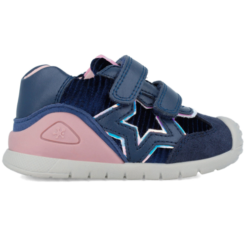 Pantofi copii fete din piele Biomecanics, Mov – 241111-A183
