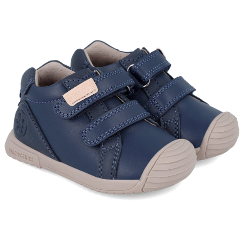 Pantofi copii baieti din piele Biomecanics, Albastru – 241126-A789 Pantofi copii baieti din piele Biomecanics, Albastru – 241126-A789