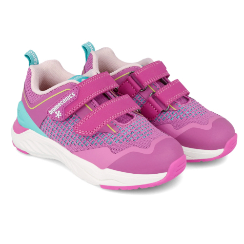 Pantofi copii fete din textil Biomecanics, Roz – 241261-B146 Pantofi copii fete din textil Biomecanics, Roz – 241261-B146